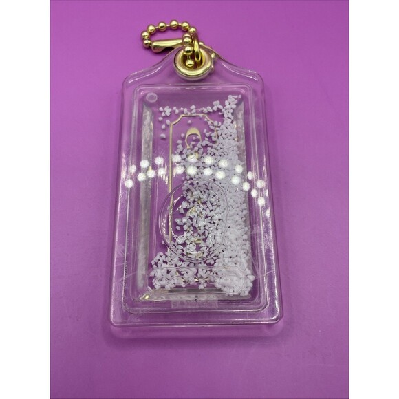 Very Rare Large Coach Winter Falling Snow Effect Snow Globe Hangtag 3.5” - Picture 2 of 2